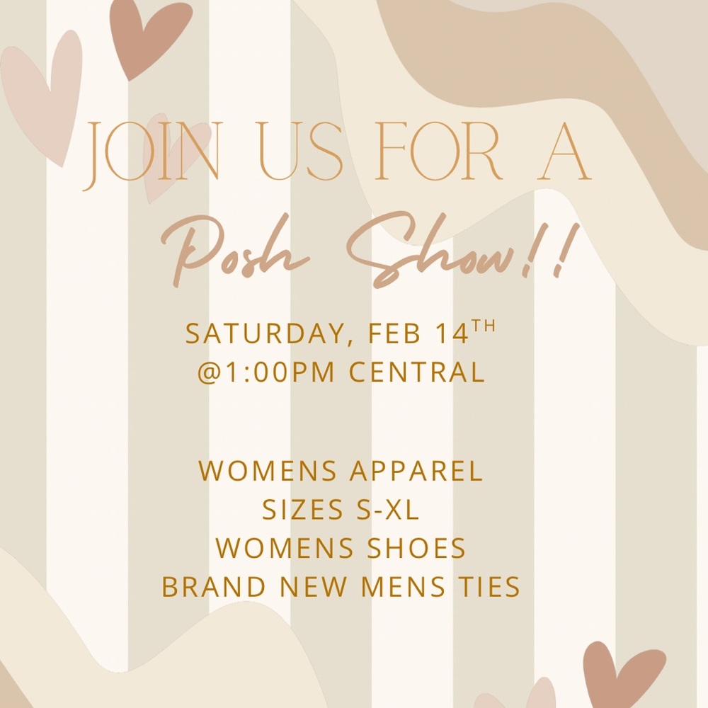Join us for a Posh Show!!